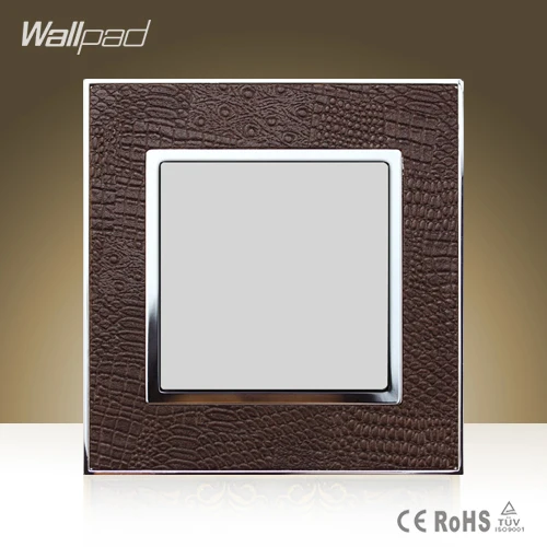 Горячая Распродажа Wallpad роскошная наземная лампа козы коричневая кожа