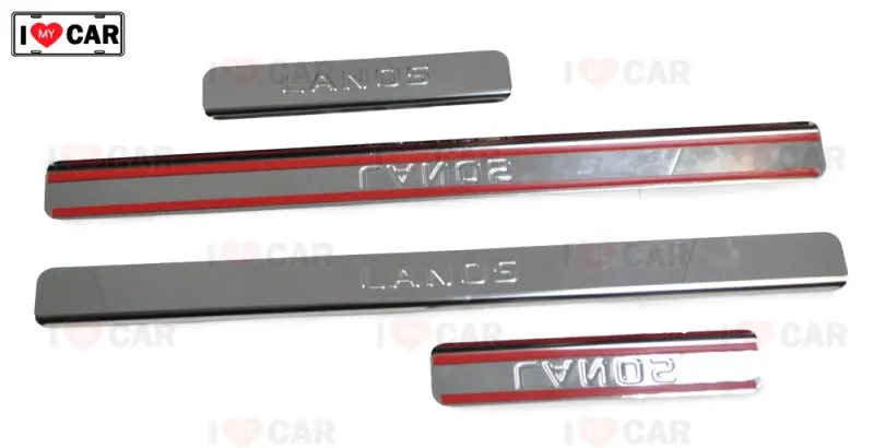 Дверные пороги для Chevrolet Lanos 2004 2015 предохранительная пластина гвардии