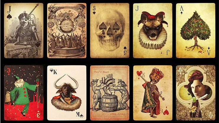 ITgimmick Ultimate Deck (очень странное и необычное издание) Дэн Дэйв покер|Волшебные