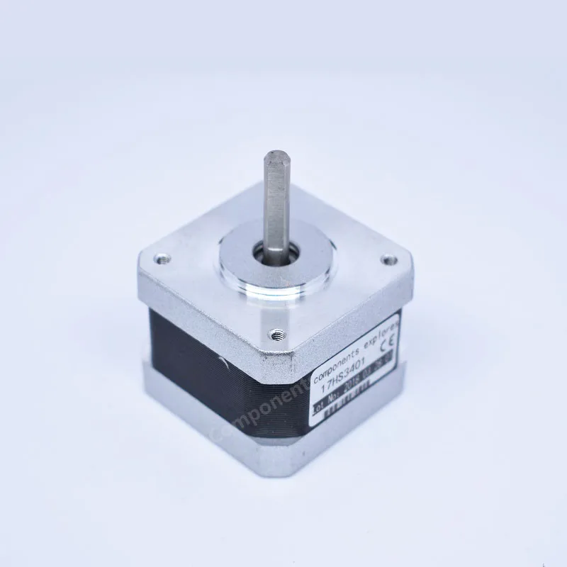 Nema17 шаговый двигатель 17hs3401 1.3A 0.30Nm 12V гравировальный станок 3D принтер|Шаговый
