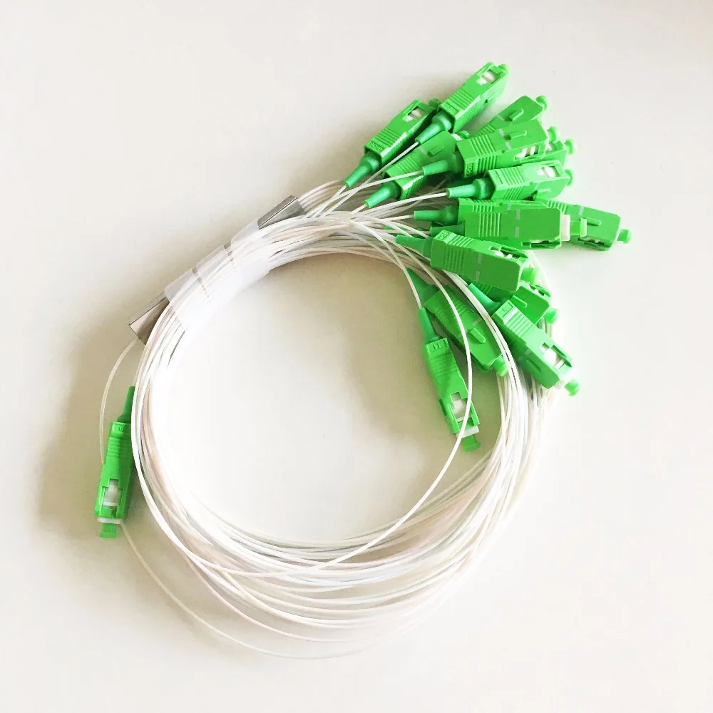 Бесплатная доставка 20 шт 1X8 PLC сплиттер/волоконно оптический ПЛК сплиттер/плоское