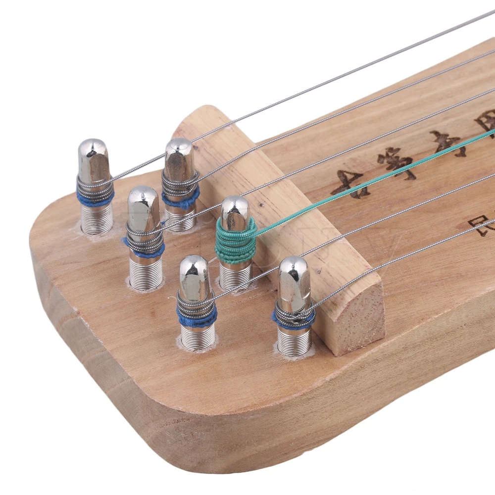Yibuy 6 струн твердая древесина традиционный китайский Guzheng фотография