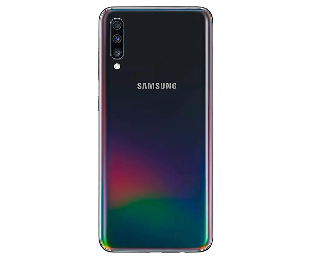 SAMSUNG GALAXY A70 черный мобильный 4G DUAL SIM 6 7 ''Super AMOLED FHD +/8 CORE/128 жесткий ГБ/6 Жесткий Гб