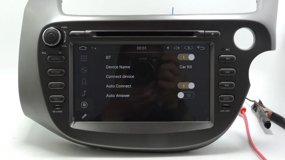 &quotYOKOTRON&quot 8 &quotTFT 2 Din Android 1 автомобильный Радио DVD погрузчик + 16 ГБ для Honda Fit Jazz 2008 2009
