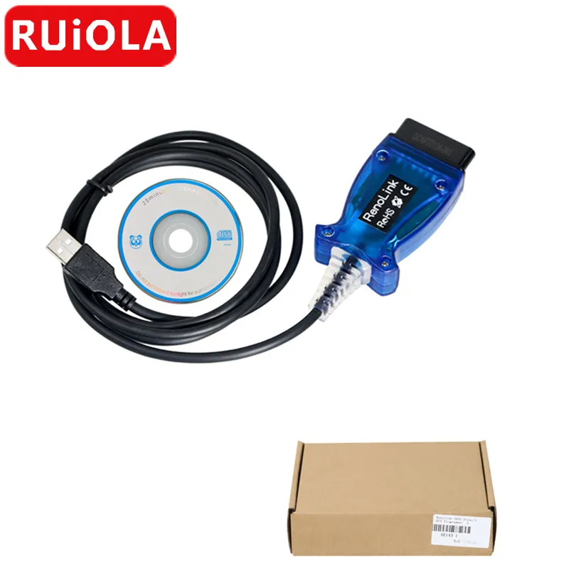 Renolink OBD2 для Renault ECU программист V1.52 Dacia ключевой инструмент установки подушки