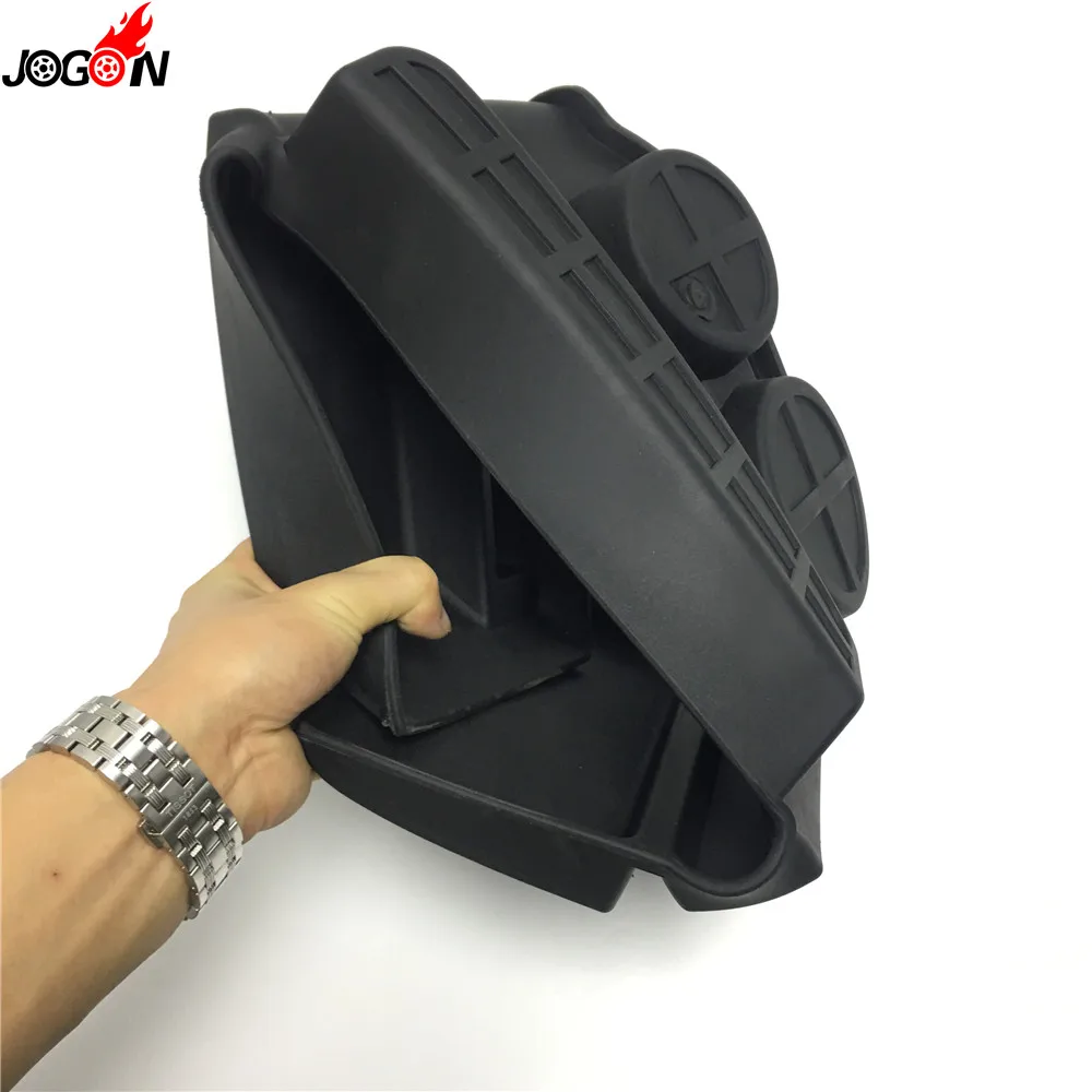 Rubber Interior Central Center Console Armrest Panel Box Container Storage Organizer For Tesla Model S X 2016 2017 2018 | Автомобили и