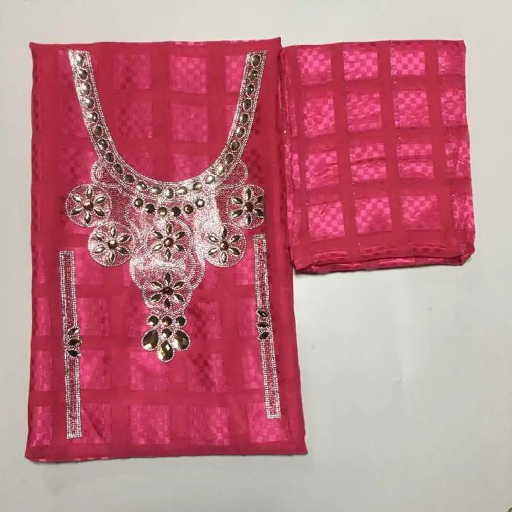 Новый дизайн мягкая шелковая атласная кружевная ткань с камнями шейный шифон