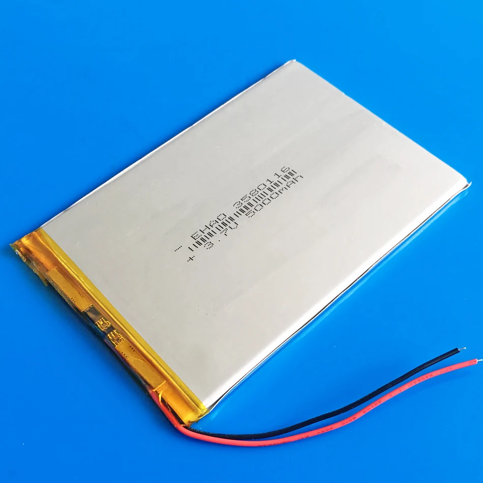 3,7 V 5000mAh литий-полимерная LiPo аккумуляторная батарея для gps psp DVD PAD Электронная книга планшетный ПК Ноутбук power bank видео игра 3580116