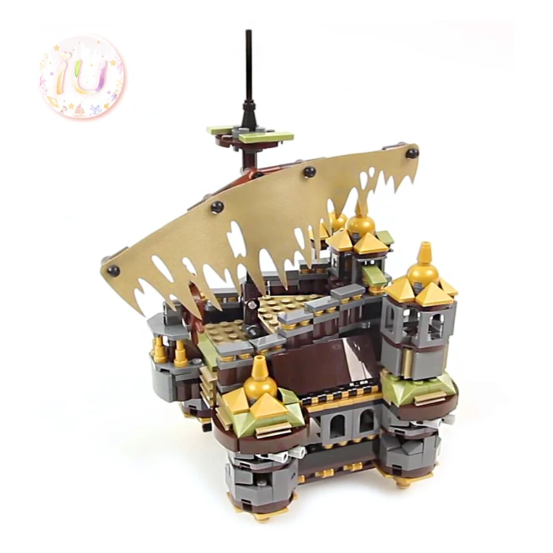 Legoings 71042 Пираты Карибского моря Silent Mary модель строительные блоки подарок на день