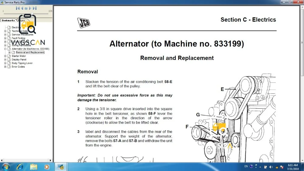 Руководство по эксплуатации строительства сервис JCB parts pro | Автомобили и
