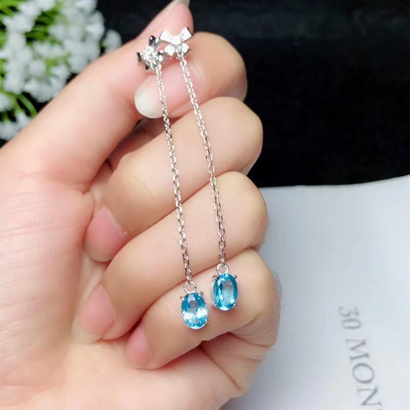 Женские серьги KJJEAXCMY boutique jewelryar из стерлингового серебра 925 пробы с