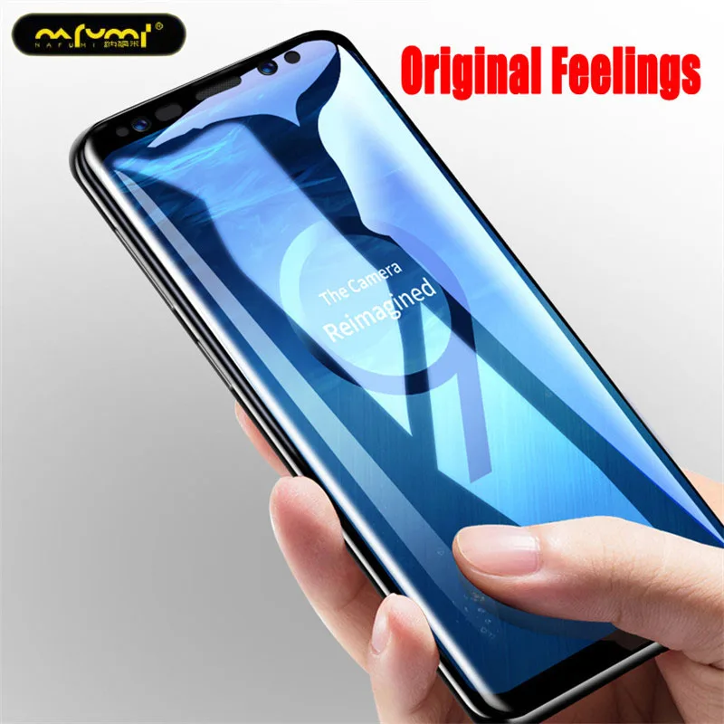 6D полностью изогнутое закаленное стекло для Samsung note 8 9 Аксессуары защита экрана