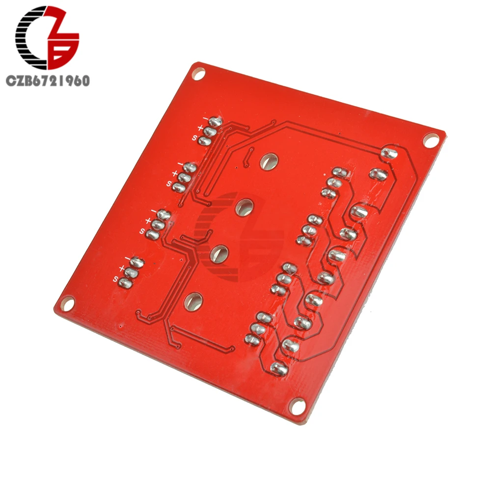 4 канальная Кнопка MOSFET IRF540 V2.0 + модуль для Arduino драйвер двигателя освещение диммер