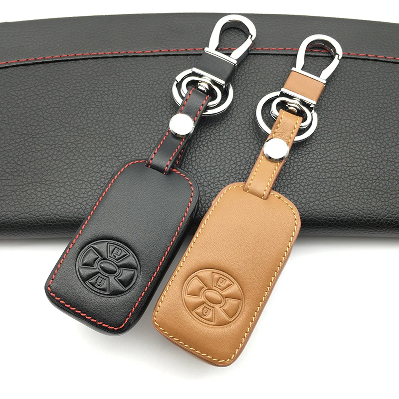 Высококачественный кожаный чехол для ключа автомобиля крышка платы Toyota Rav4 Yaris