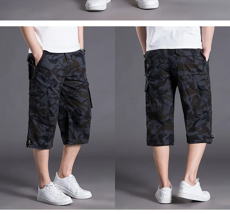 Военные мужские шорты летние короткие мужские s шорты Pantalones Cortos Hombre тактические камуфляжные шорты Homme Большие размеры брюки CS 6XL