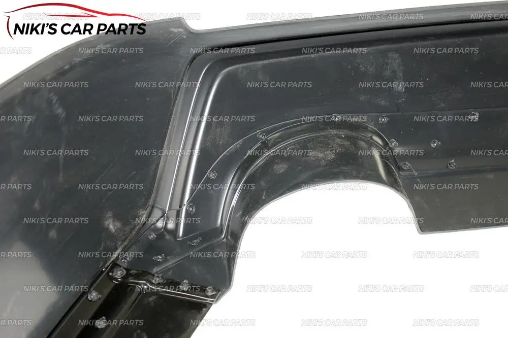 Aerodinamic юбка на задний бампер для Mitsubishi Lancer X 2007- ABS пластиковый комплект кузова аэродинамическая накладка украшение автомобиля Стайлинг