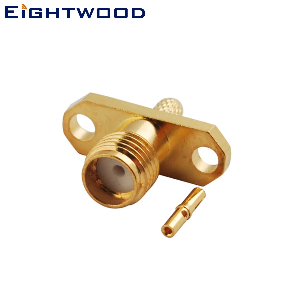 Eightwood SMA разъем Женский RF коаксиальный адаптер для LMR 100 RG174 RG316 кабель панель