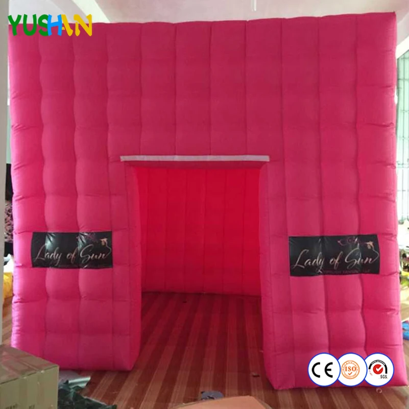 Надувной Фотофон для свадьбы 12 футов * 9 diy розовый цвет подставка с логотипом