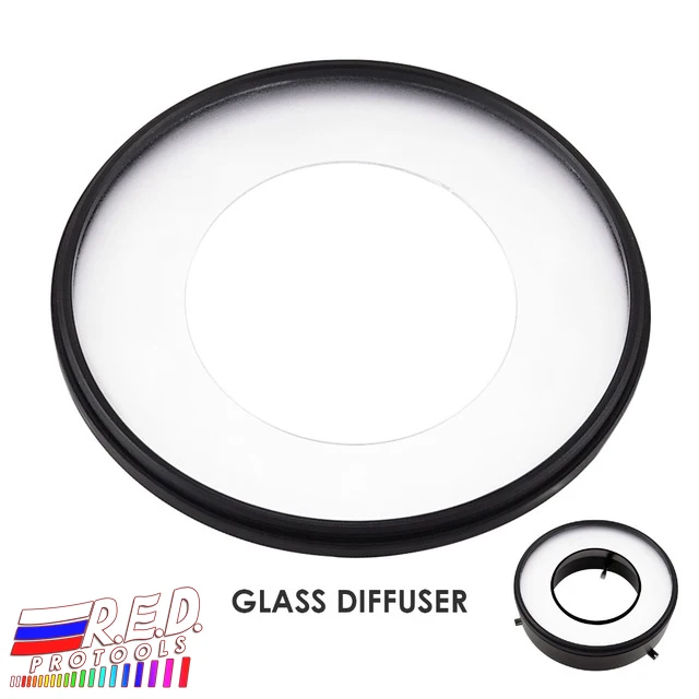Optional Frosted Glass Diffuser for Microscope Ring Light ( GX-480) | Инструменты