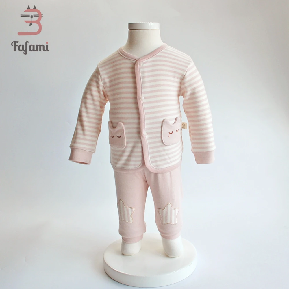 Newborn clothes 2018 Baby girl Organic cotton boy set(Shirts+Pants)Baby boys costume winter infant clothing | Детская одежда и