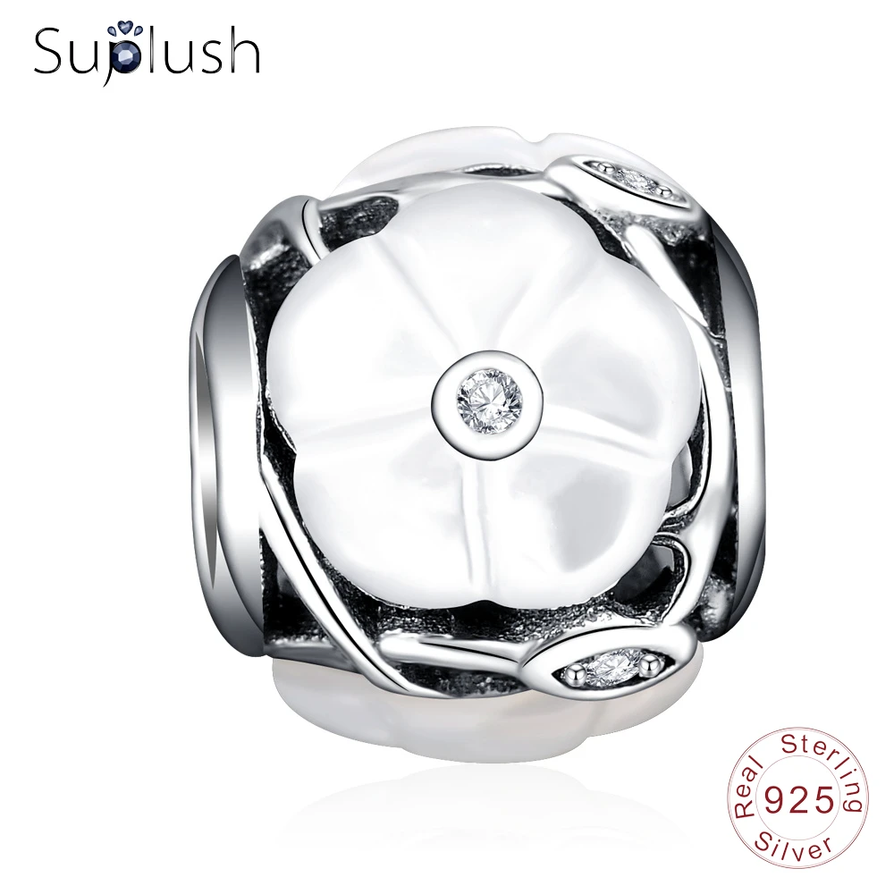 Suplush новинка светящиеся ажурные бусины с цветами подходят для оригинальных
