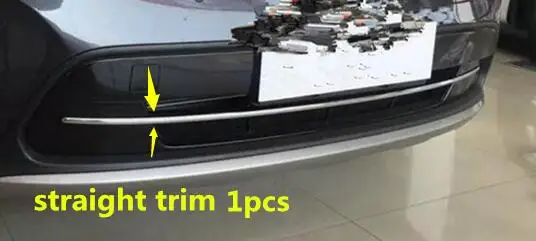 Корпус автомобиля ABS хром номерной знак отделка передние гоночные шашки решетка решетки вытяжки Панель рамка для Kia Sorento L - Цвет: Черный