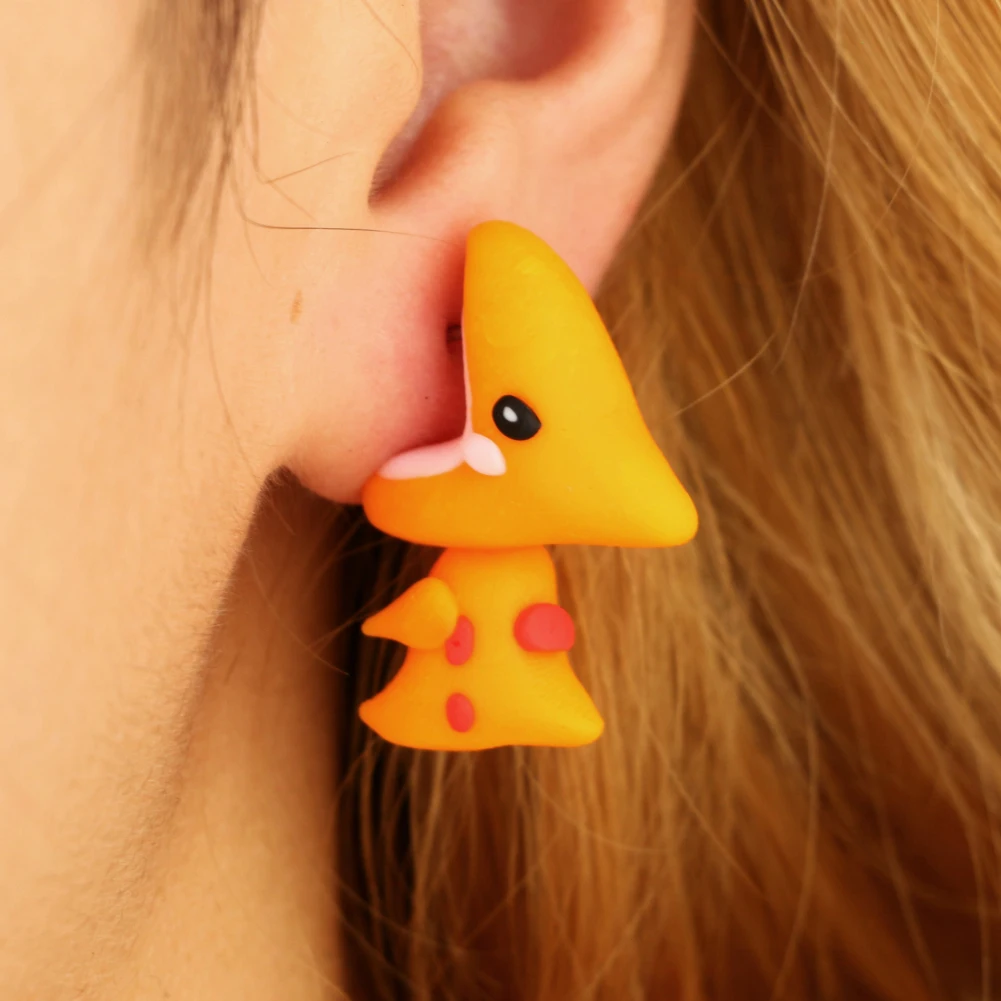 Женские серьги гвоздики в виде бегемота собаки пингвина|earrings jewelry|women earringsear studs |