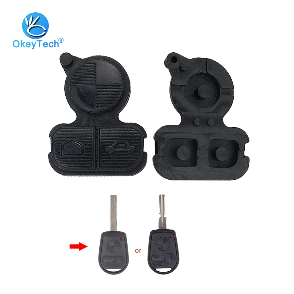 Сменный пульт OkeyTech для BMW 1 шт./лот 3 кнопки Series 5 7 E38 E39 E36 Z3 Z4 Z8 X3 X5|lot|lot lotlot buttons |