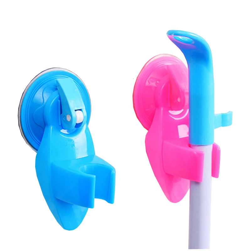 Candy-colored strong adhesion shower head bracket removable powerful suction room bathroom seat chuck | Дом и сад