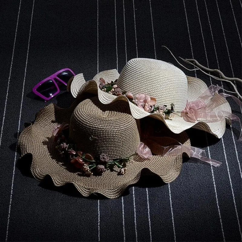 Seioum женская соломенная шляпа от солнца летняя пляжная бренд Sombrero солнцезащитный