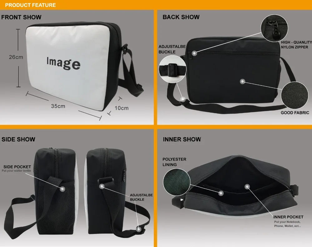 Подарочная мультяшная сумка для школьников Детская сумка-мессенджер девочек и