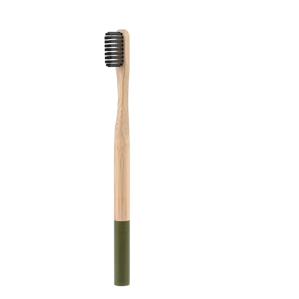 Toothbrush-08 Новая зубная щетка из натурального бамбука бамбуковый уголь зубная щетка низкоуглеродистая бамбуковая нейлоновая деревянная ручка зубная щетка 1 шт. щетка - Цвет: Toothbrush-08