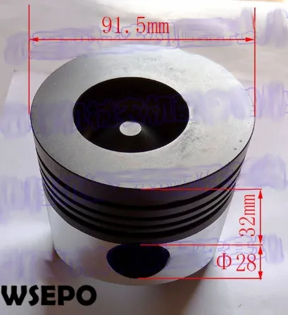 OEM Quality! Liner+Piston Kit(6 PC kit) for EM192 Direct Injection Type 4 Stroke Small Water Cooled Diesel Engine | Обустройство дома
