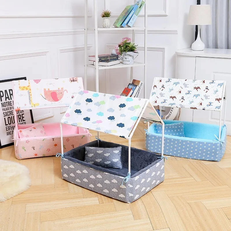 KIMHOME собака кровати для больших собак Творческий дышащий Чихуахуа палатки малых