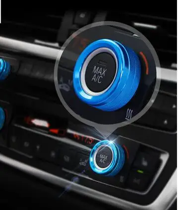 Кондиционер звук регулировочная ручка крышки автомобильные аксессуары для BMW 3