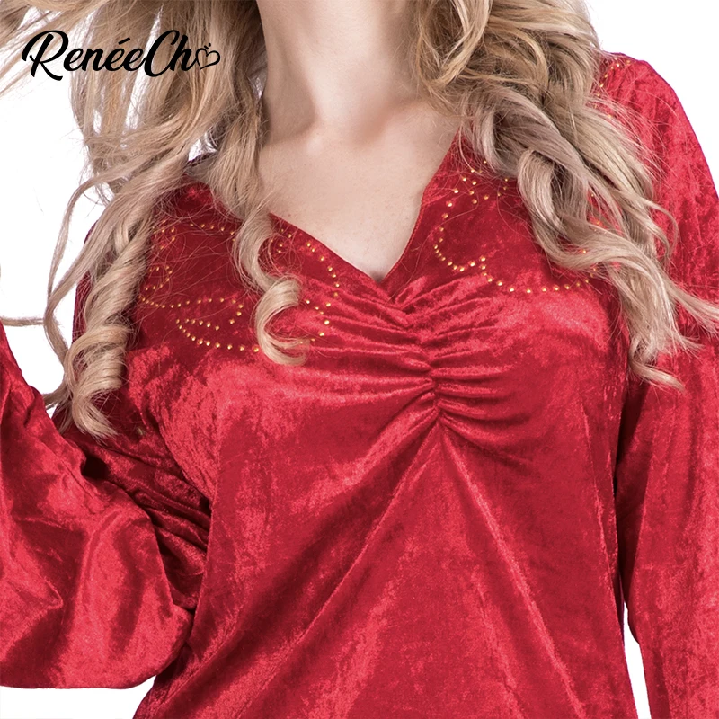 Костюм на Хэллоуин для взрослых Красное Длинное страшное красное платье