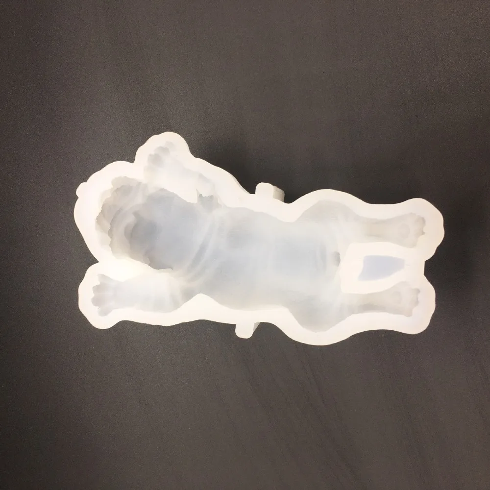 Силиконовые формы торт 3D Шарпей форма для мороженого пудинг jello быстрого охлаждения инструмент с милой собачкой Fondant(сахарная) Украшение F1278