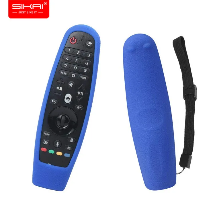 Силиконовый чехол SIKAI для Magic LG AN MR600, защитный чехол для LG AN-MR650, умный чехол для пульта дистанционного управления ТВ для AN-MR18BA - Цвет: blue