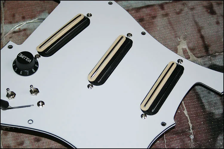 Пикапы для гитары ST пикапы SSS с двойной катушкой проводка Pickguard подходит Str 20 видов