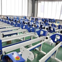Pvc Flex Banner Lamination Machine Fayon 16M Roll Laminator With Air Cylinder 5 Feet Cold Laminator
