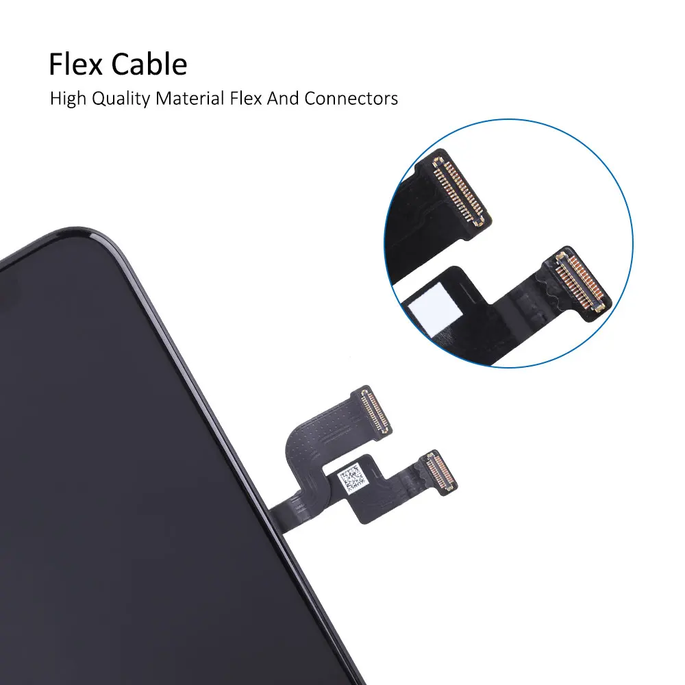 Elekworld протестированный хорошо работающий Топ AMOLED TFT RX для iPhone X XS Замена ЖК экрана