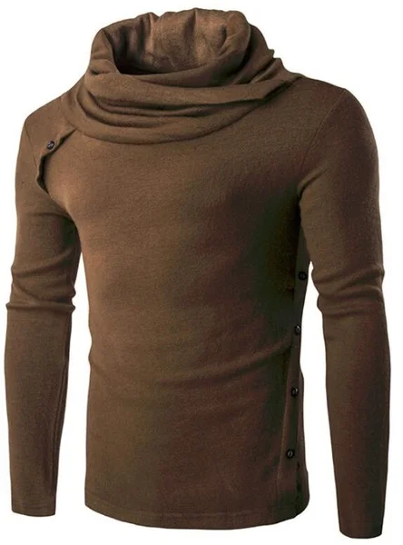 Новый мужской модный теплый свитер с длинным рукавом XS-4XL | Мужская одежда