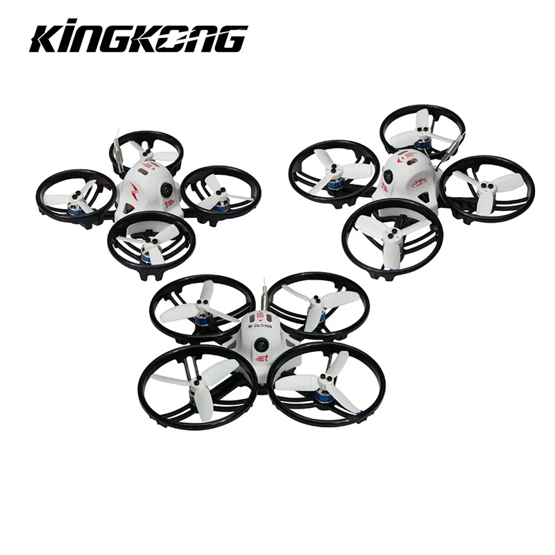KINGKONG/LDARC ET Series ET100 100 мм микро FPV гоночный Дрон 800TVL камера 16CH 25mW 100mW VTX BNF | Игрушки и