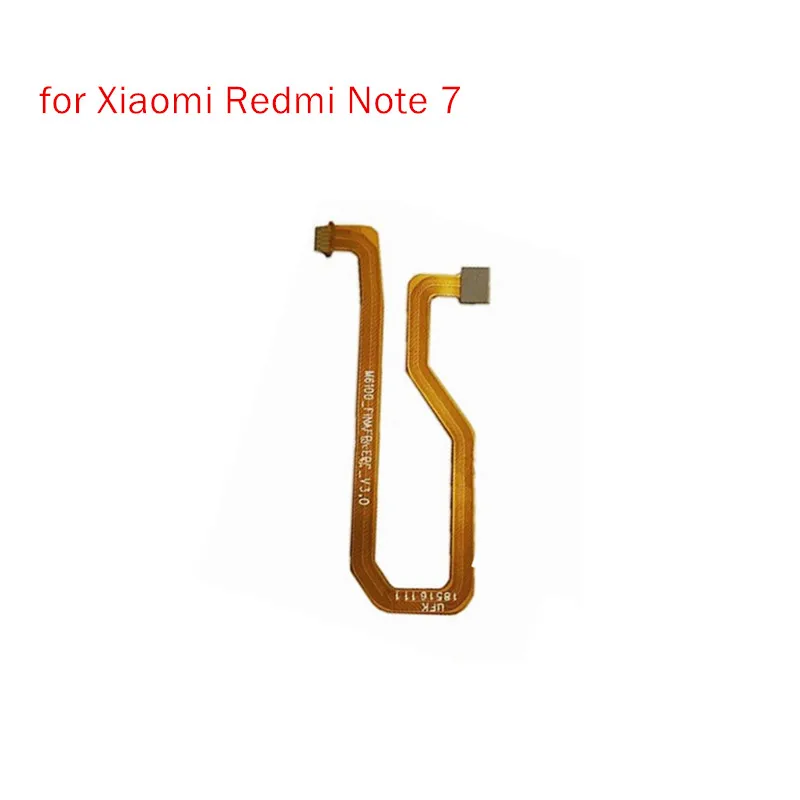 Для Xiaomi Redmi Note 7 отпечатков пальцев сенсор сканер разъем шлейф для Xiaomi Redmi Note 7 запасных Запчасти тесты QC