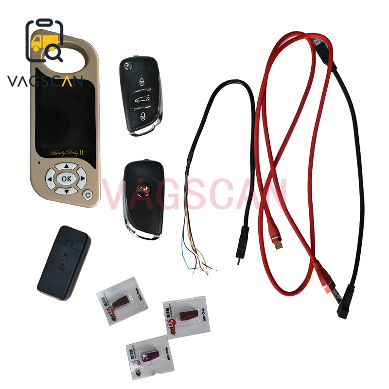 Handy Baby II авто ключ инструмент для 4D/46/48/G чипы программист удобный ребенок 2 G и 96bit 48