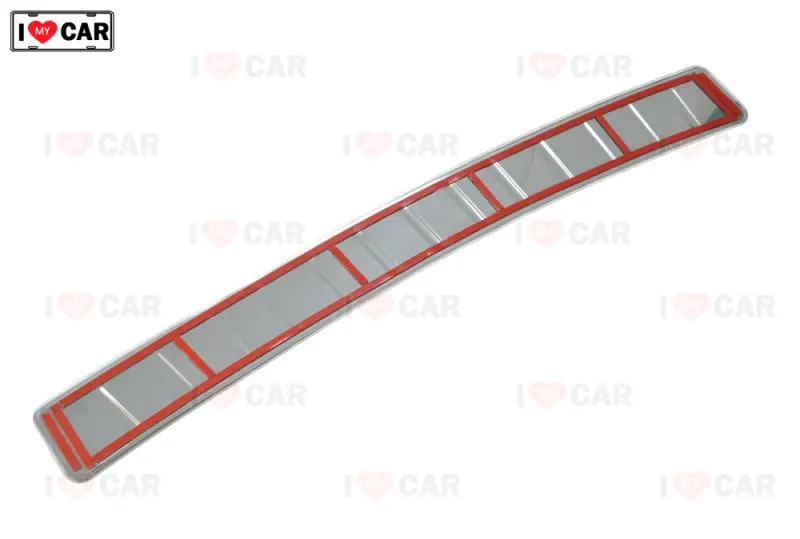 Защитная накладка на задний бампер для Renault Fluence 2010-2015 защитные накладки наклейки