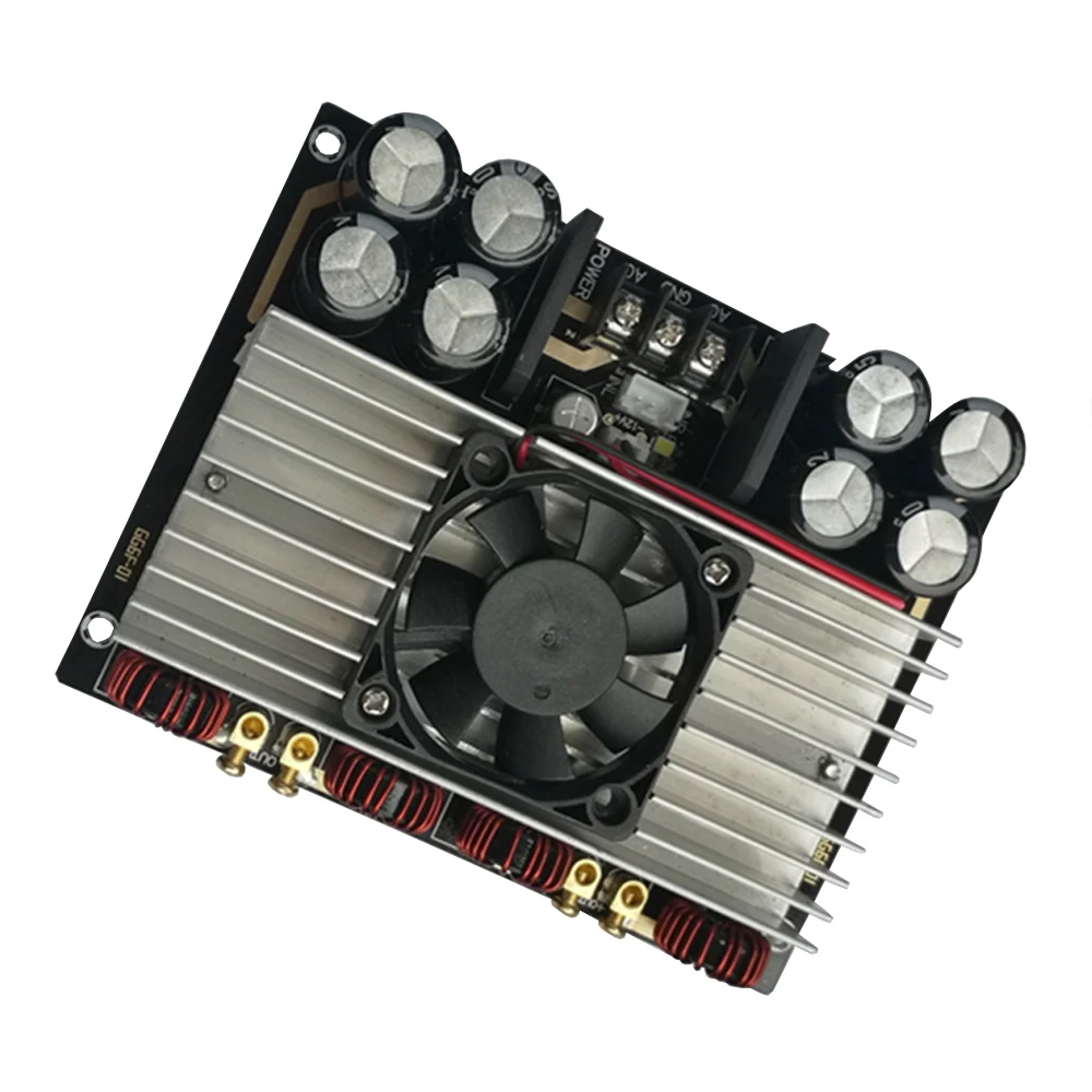 Двухканальный цифровой Hi Fi усилитель мощности Tenghong TDA8954TH плата 420 Вт +