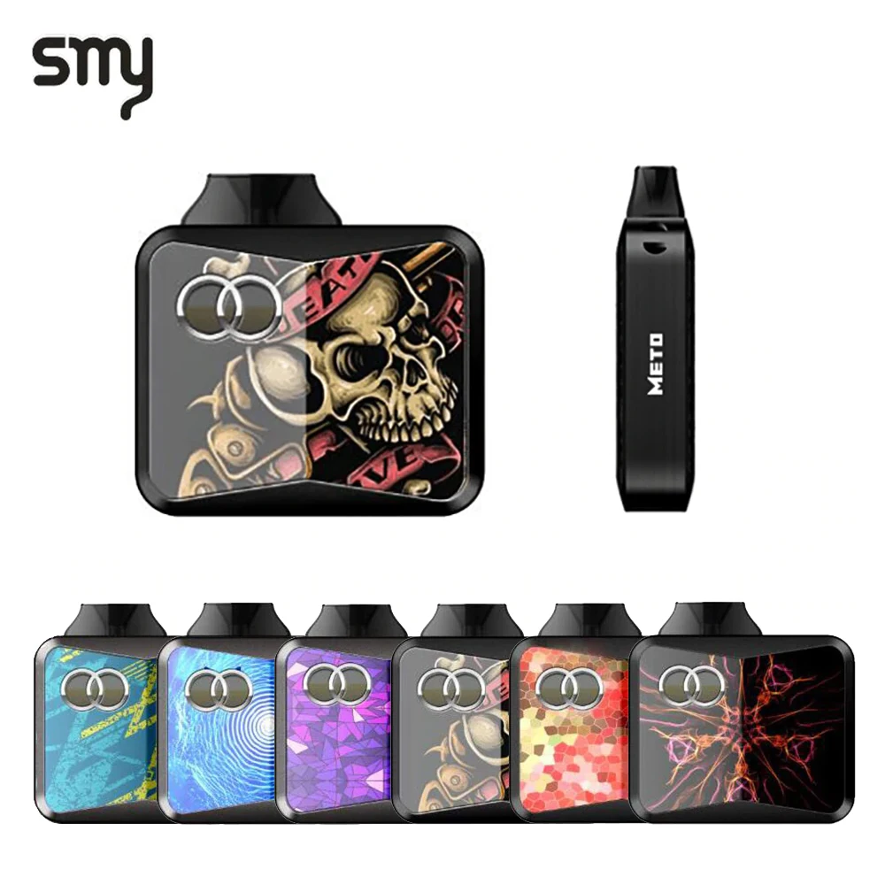 Оригинальный SMY OCO METO Starter Vape Kit 650 мАч встроенный аккумулятор с 1 5 мл емкости