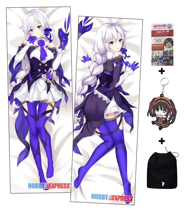 

Hobby Express Dakimakura Japanese Otaku Waifu Hugging Body Pillow Cover Kallen Kaslana Honkai Impact 3rd ADP810004