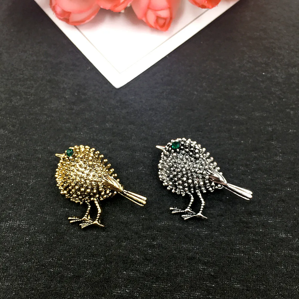 Новый Винтаж прекрасная птица броши для Для женщин мужчин ретро горный хрусталь